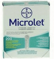 Bayer Microlet Lanzetten (200 Stk.)