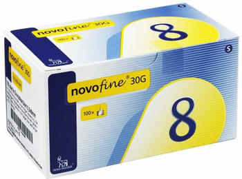 Medi-Spezial Novofine 8 Kanülen 0,3 x 8 mm (100 Stk.)