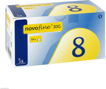 Kohlpharma Novofine 8 Kanülen 0,3 x 8 mm Thinwall (100 Stk.)