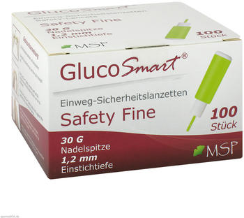 Glucosmart Safety-fine Sicherheitslanzetten (100 Stk.)