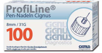 Cignus Profiline Plus Pennadel 8 mm (100 Stk.)