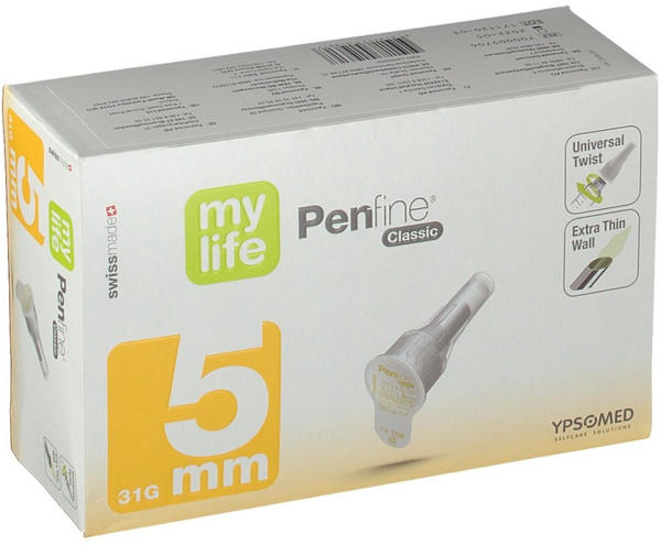 Ypsomed Mylife Penfine Classic 5 mm Kanülen (100 Stk.)