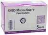 BD Micro-fine+ 5 Pen-Nadeln 0,25x5x110 m 110 St