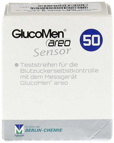 Actipart GlucoMen Areo Sensor Teststreifen (50 Stk.)