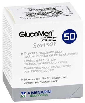 1001 Artikel Medical GlucoMen Areo Sensor Teststreifen (50 Stk.)