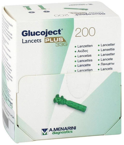 Docpharm Glucoject Lancets plus 33G (200 Stk.)