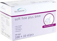 EU-Medical Klinion Soft fine plus Kanülen 6 mm 31 G 0,25 mm (110 Stk.)