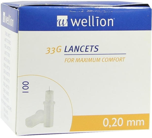 Wellion Lancets 33G (100 Stk.)