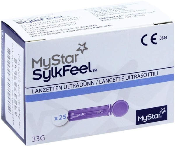 Sanofi MyStar SylkFeel Lanzetten 33G (25 Stk.)