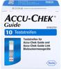 PZN-DE 11664890, Roche Diabetes Care Accu Chek Guide Teststreifen 1X10 stk