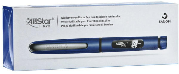 Sanofi Allstar Pro Blau Injektionsgerät