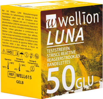 Wellion Luna Blutzuckerteststreifen (10 Stk.)