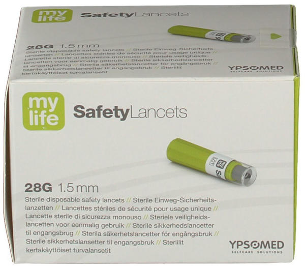 Ypsomed mylife Safetylancets 28G 1,5 mm ( 100 Stk.)