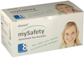 SanTecTrade Diamet mySafety Sicherheits-Pen Kan.31G 0,25 x 8 mm (100 Stk.)