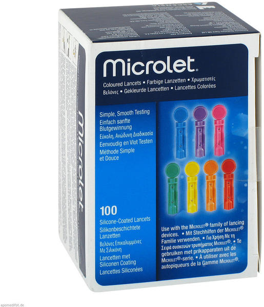 1001 Artikel Medical Microlet Lanzetten (100 Stk.)