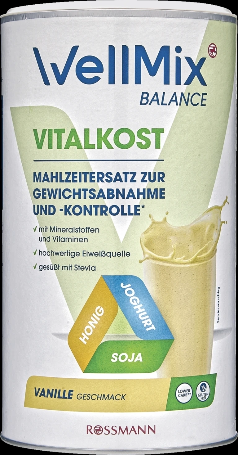 WellMix Balance Vitalkost Vanille Geschmack