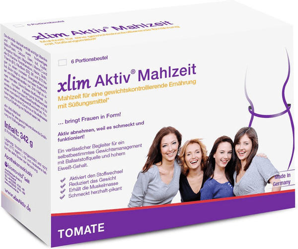 biomo-vital GmbH XLIM Aktiv Mahlzeit Tomate Pulver 6X57 g