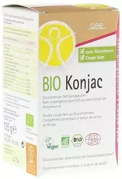 Bio Konjac Glucomannan S&auml;ttigungspulver (135 g)