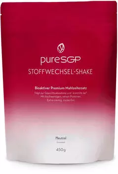 pureSGP Stoffwechsel-Shake Neutral Pulver (450g)