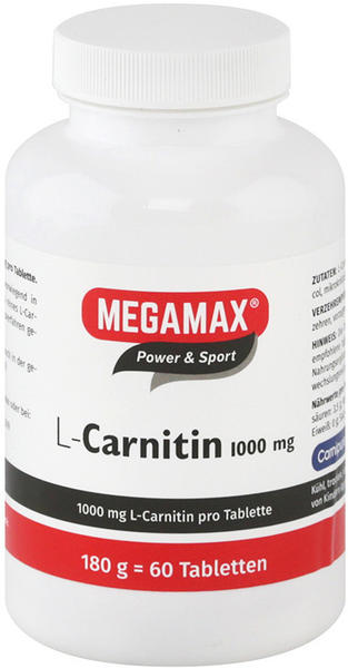 Megamax Carnipure 1000 Mg Kautabletten (60 Stk.)