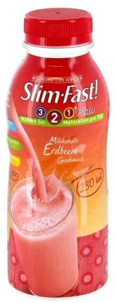 Slim-Fast Fertigdrink Erdbeere (325 ml)