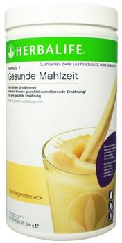 herbalife Formula 1 Gesunde Mahlzeit Vanille Pulver 550 g