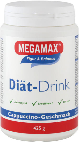 Megamax Diät Drink Cappuccino Pulver (425 g)