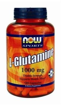 NOW Foods L-Glutamine 1000 mg Kapseln 120 St.