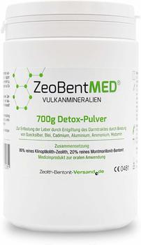 Zeolith-Bentonit-Versand Zeobent MED Detox-Pulver 700 g