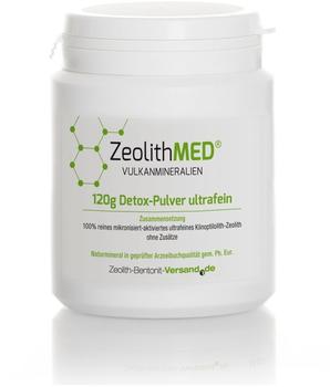 Zeolith-Bentonit-Versand Zeolith MED Pulver ultrafein 120g für 40 Tage