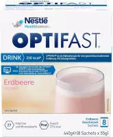 PZN-DE 16016121, Optifast Drink Erdbeere Pulver 8x55 g, Grundpreis: &euro;...