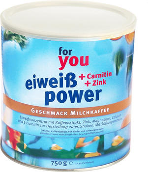 For You Eiweiss Power Milchkaffee (750 g)
