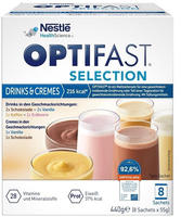 OPTIFAST Selection Drinks & Cremes 8X55 g