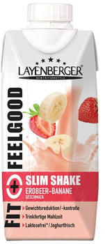 Layenberger Fit+Feelgood Slim Shake Erdbeer-Banane (330ml)