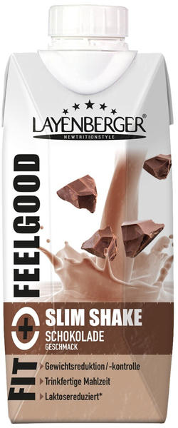 Fit+Feelgood Slim Shake Schokolade (8x330ml)