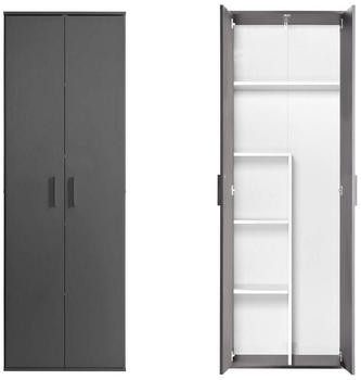 mokebo Der Lange 180x60x34cm Besenschrank anthrazit