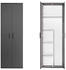 mokebo Der Lange 180x60x34cm Besenschrank anthrazit
