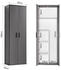 mokebo Der Lange 180x60x34cm Besenschrank anthrazit