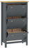 vidaXL Shoe Cabinet Hill Range Grey