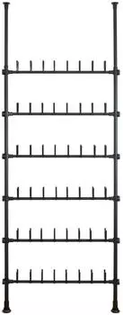 Wenko Teleskop-System Herkules Shoes Schwarz (50634100)