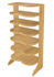 Erst-Holz Doppel-Schuhregal Schuhständer Holz Stiefelform (90.80-01)