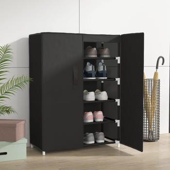 vidaXL Schuhschrank Schwarz 60x28x90 cm (337261)