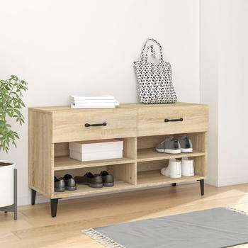 vidaXL Schuhschrank Sonoma-Eiche 102x35x55 cm (812828)