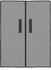 vidaXL Schuhschrank Grau 60x28x90 cm (337262)