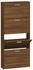 vidaXL Schuhschrank Braun Eichen-Optik 59x17x150 cm (342525)