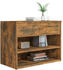 vidaXL Schuhbank Räuchereiche 60x30x45 cm (816050)