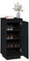 vidaXL Schuhschrank Schwarz 35x35x80 cm (813539)