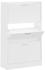 vidaXL Schuhschrank Weiß 63x24x103 cm (342550)