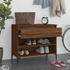 vidaXL Schuhregal Räuchereiche 70x36x60 cm (819769)