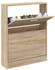 vidaXL Schuhschrank Eichen-Optik 59x17x81 cm (342535)